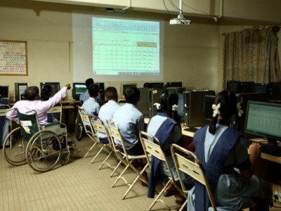 ICT in Education (Providing computer sets in the Computer Lab at Samarth Vidya Mandir and Samarth Vidyalaya, our inclusive co-ed Schools)